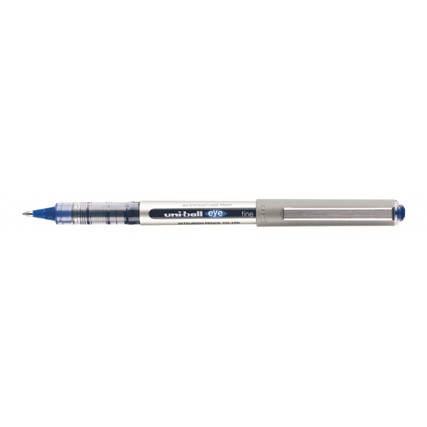 Lot de 3 stylos roller bleu Uni Ball EYE pointe fine 0,7mm