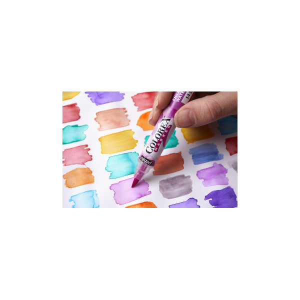 Marqueur - Encre aquarelle - Rechargeable - Pébéo - Colorex - Bleu Outremer - 20