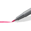 12 feutres - Pointe pinceau - Staedtler - Pigment Arts Pen - Couleurs pastels