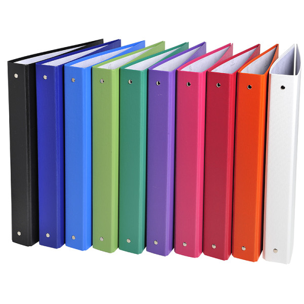 photo-Classeur - A4 - 4 anneaux - Couverture rigide - Dos de 40mm - Couleur aléatoire