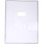 photo-Grand protège cahier - 24x32cm - Transparent - Avec porte étiquette