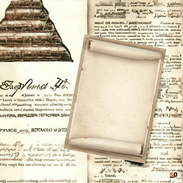 Feuilles de papier illustré parchemin A4 90g