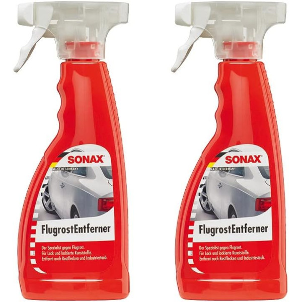 photo-Produit - Elimine la rouille - Carrosserie - Sans acide - pH neutre - SONAX - 2 x 500ml