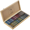 photo-Pastels à l'écu - Sennelier - Tendres - Coffret bois - 50 couleurs assorties