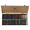 Pastels à l'écu - Sennelier - Tendres - Coffret bois - 50 couleurs assorties