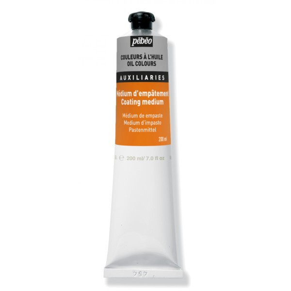 photo-Médium d'empâtement - Créer des reliefs - Peinture à l'huile - Pébéo - 200ml