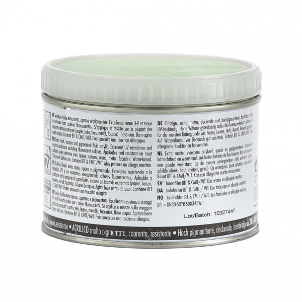 Peinture acrylique - Extra mate - Vert fluo - Pébéo - Mat Pub - 500ml