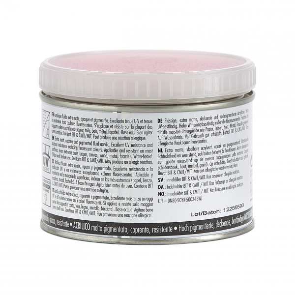 Peinture acrylique - Extra mate - Rose fluo - Pébéo - Mat Pub - 500ml