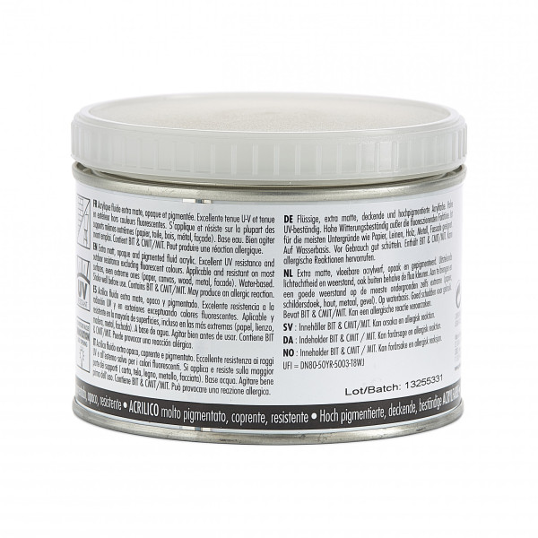 Peinture acrylique - Extra mate - Blanc permanent - Pébéo - Mat Pub - 500ml