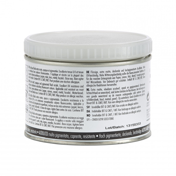 Peinture acrylique - Extra mate - Gris chaud - Pébéo - Mat Pub - 500ml