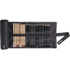 photo-Crayons de couleur - Beaux-arts - Trousse - 24 pièces - Rembrandt Sketching roll - Lyra