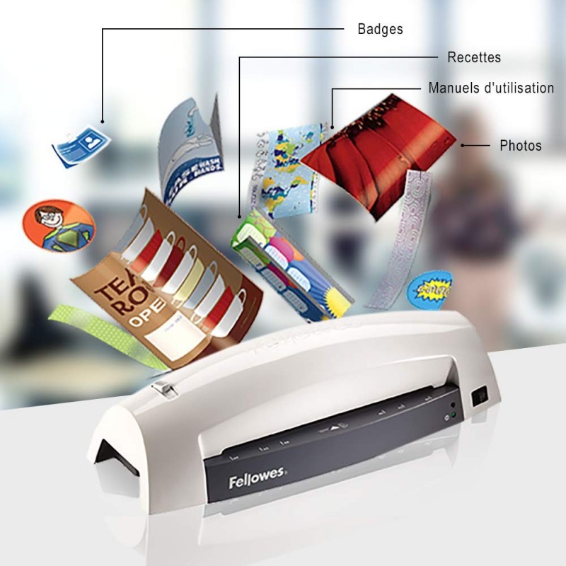 Acheter Plastifieuse - Lunar - A3 - 2 X 80 Mu - Gris Lumière - Fellowes