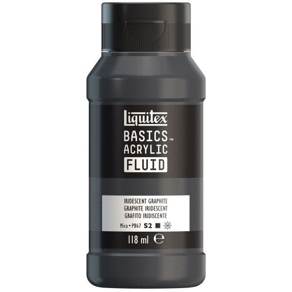 photo-Peinture acrylique - Fluide - Graphite - Liquitex - Basics Acrylic fluid - 118ml