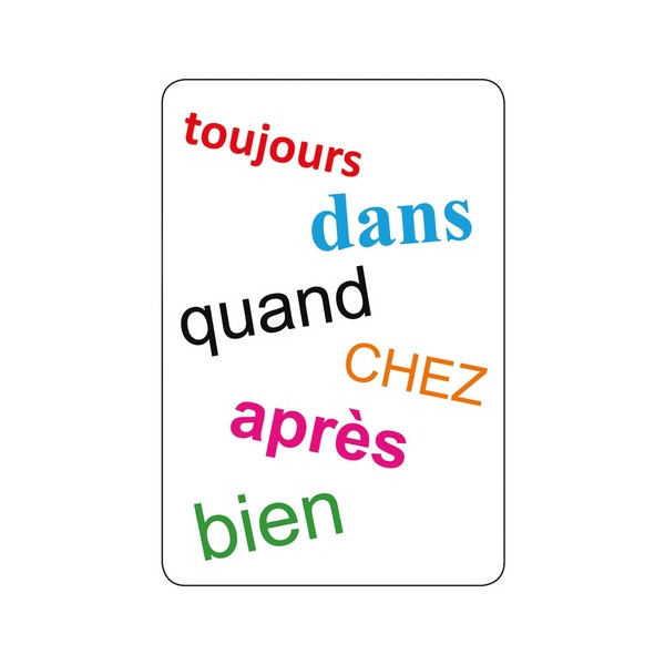 Jeu éducatif - Tam Tam Je retiens - Les mots invariables - Cycle 2 - Dès 6 ans