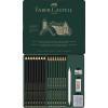 Crayons graphite - Dessin - Esquisse - Faber-Castell - Pitt Graphie Mate - Boite 20