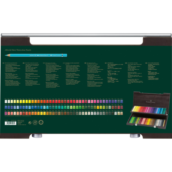 Crayons de couleur - Aquarelle - Faber-Castell - Albrecht Durer - Coffret 120 couleurs