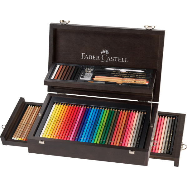 photo-Crayons couleurs - Beaux-Arts - Faber-Castell - Coffret prestige
