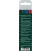 4 feutres - Non permanent - Pointe extra fine - Faber-Castell - Multimark