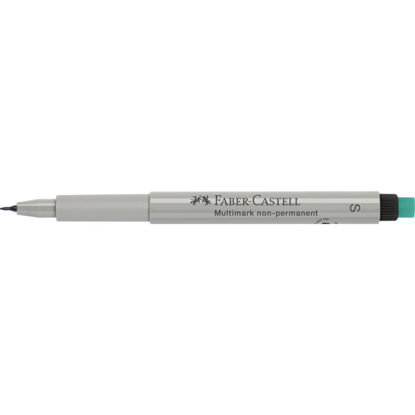 Feutre - Noir - Non permanent - Pointe extra fine - Faber-Castell - Multimark