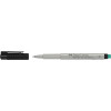 Feutre - Noir - Non permanent - Pointe extra fine - Faber-Castell - Multimark