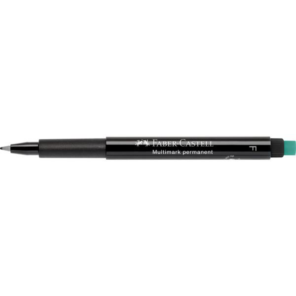 Feutre - Noir - Indélébile - Fin - Tous supports - Faber-Castell