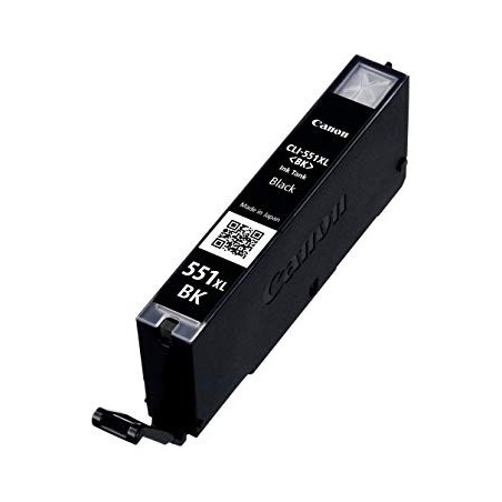 Cartouche jet d'encre Canon CLI 551XL BK noire pas cher