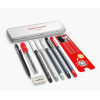 Coffret - Caran d'Ache - Porte-mine HB - 5 feutres Fibralo - Gomme - Creative Nomad Set