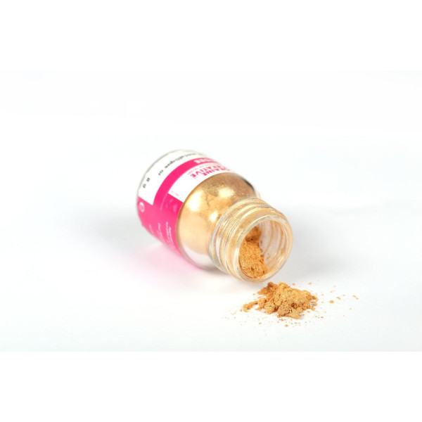 Poudre - Effet métallique or - Pour pâte FIMO - Pot de 8g - Graine Créative