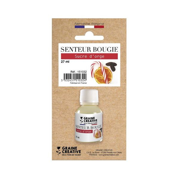 Photo - Parfum - Pour bougie à faire soi même - Senteur sucre d'orge - 27ml