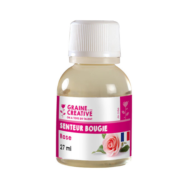 Parfum - Pour bougie à faire soi même - Senteur rose - 27ml