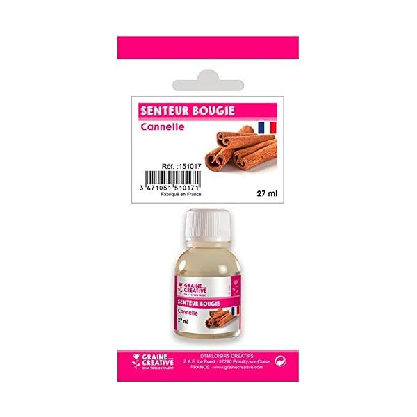 Photo - Parfum - Pour bougie à faire soi même - Senteur cannelle - 27ml