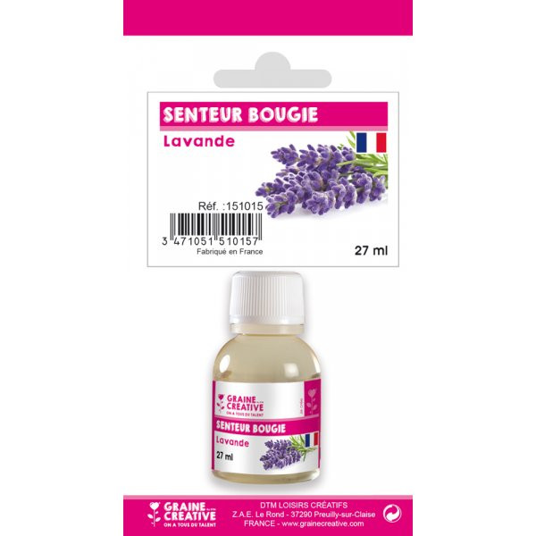 photo - Parfum - Pour bougie à faire soi même - Senteur lavande - 27ml