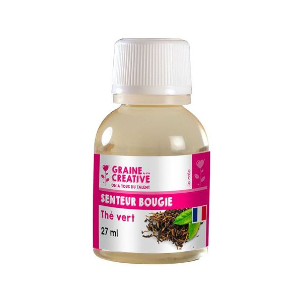 Photo - Parfum - Pour bougie à faire soi même - Senteur thé vert - 27ml