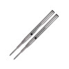 photo-Recharges pour stylo gel - Montblanc - Noir - Pointe fine - Lot de 2 recharges