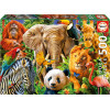 photo-Puzzle - 500 pièces - Les animaux sauvages - 48x34cm - Educa