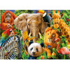 Puzzle - 500 pièces - Les animaux sauvages - 48x34cm - Educa