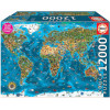 photo-Puzzle - 12 000 pièces - Les merveilles du monde - 214x156 cm - Educa