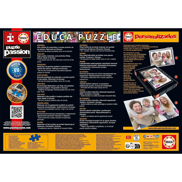 Puzzle - 4000 pièces - Les rues de Paris - 136x96cm - Educa