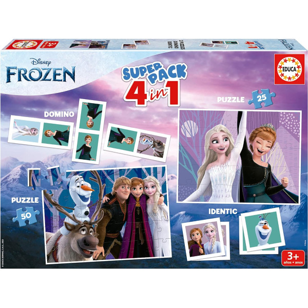 photo-Puzzle - La Reine des Neiges - Enfant - Puzzles et jeux - Dès 3 ans - Educa