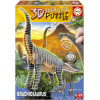 photo-Puzzle - Dinosaure - 3D - Brachiosaurus - 50 x 47 cm - 101 pièces - Educa