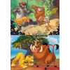 Puzzle - Disney - Enfant - Roi lion - Livre de la jungle - 2 x 20 pièces - Educa