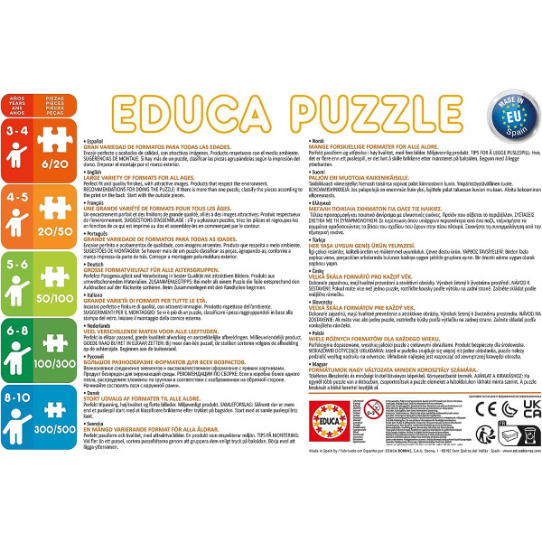 Puzzle - 100 pièces - Selfie sous l'eau - Animaux marins - 40x28cm - Educa
