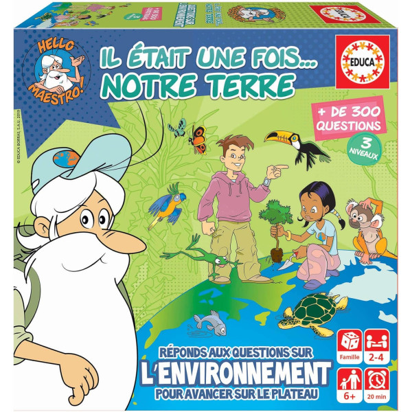 photo-Mini jeu - Il était une fois ... notre terre - Pour enfant dès 6 ans - Educa