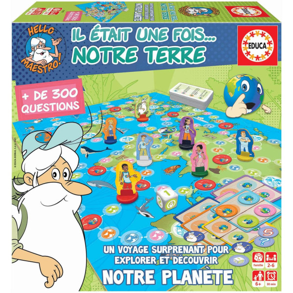 photo-Jeu - Il était une fois ... notre terre - Pour enfant dès 6 ans - Educa