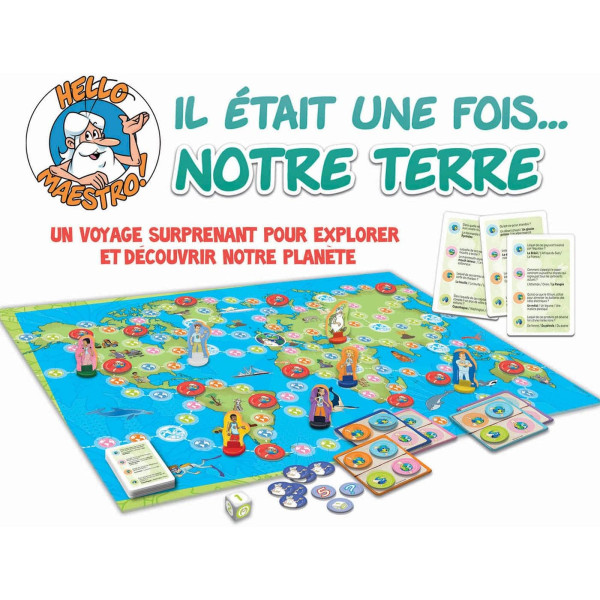 Jeu - Il était une fois ... notre terre - Pour enfant dès 6 ans - Educa