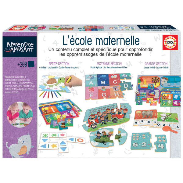 photo-Jeu - La maternelle - Approfondir les apprentissages - 3 à 6 ans - Educa