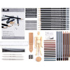 Coffret - Crayons couleurs et graphite - Esquisse et dessin - 58 pièces - Royal & Langnickel