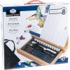 Coffret - Chevalet d'artiste - Peinture acrylique et accessoires - Royal & Langnickel