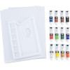 Coffret - Chevalet d'artiste - Peinture acrylique et accessoires - Royal & Langnickel
