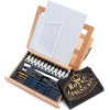Coffret - Chevalet d'artiste - Peinture acrylique et accessoires - Royal & Langnickel